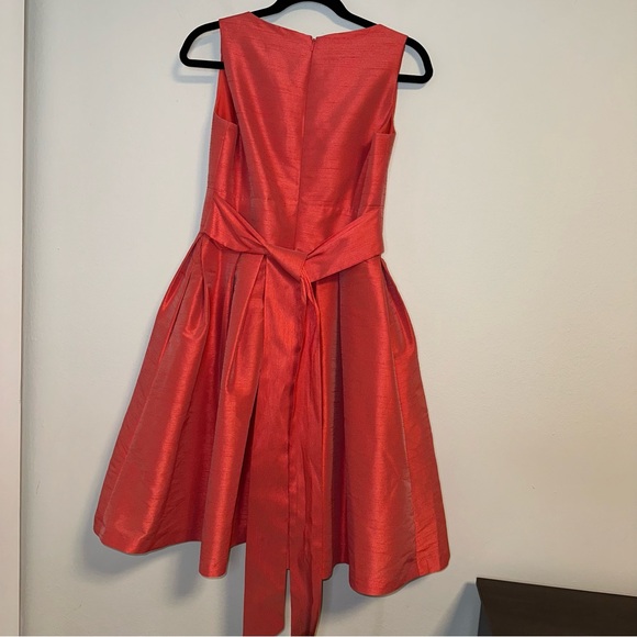 Alfred Sung - D666 V Neck Short Bridesmaid Dress - Picture 6 of 6